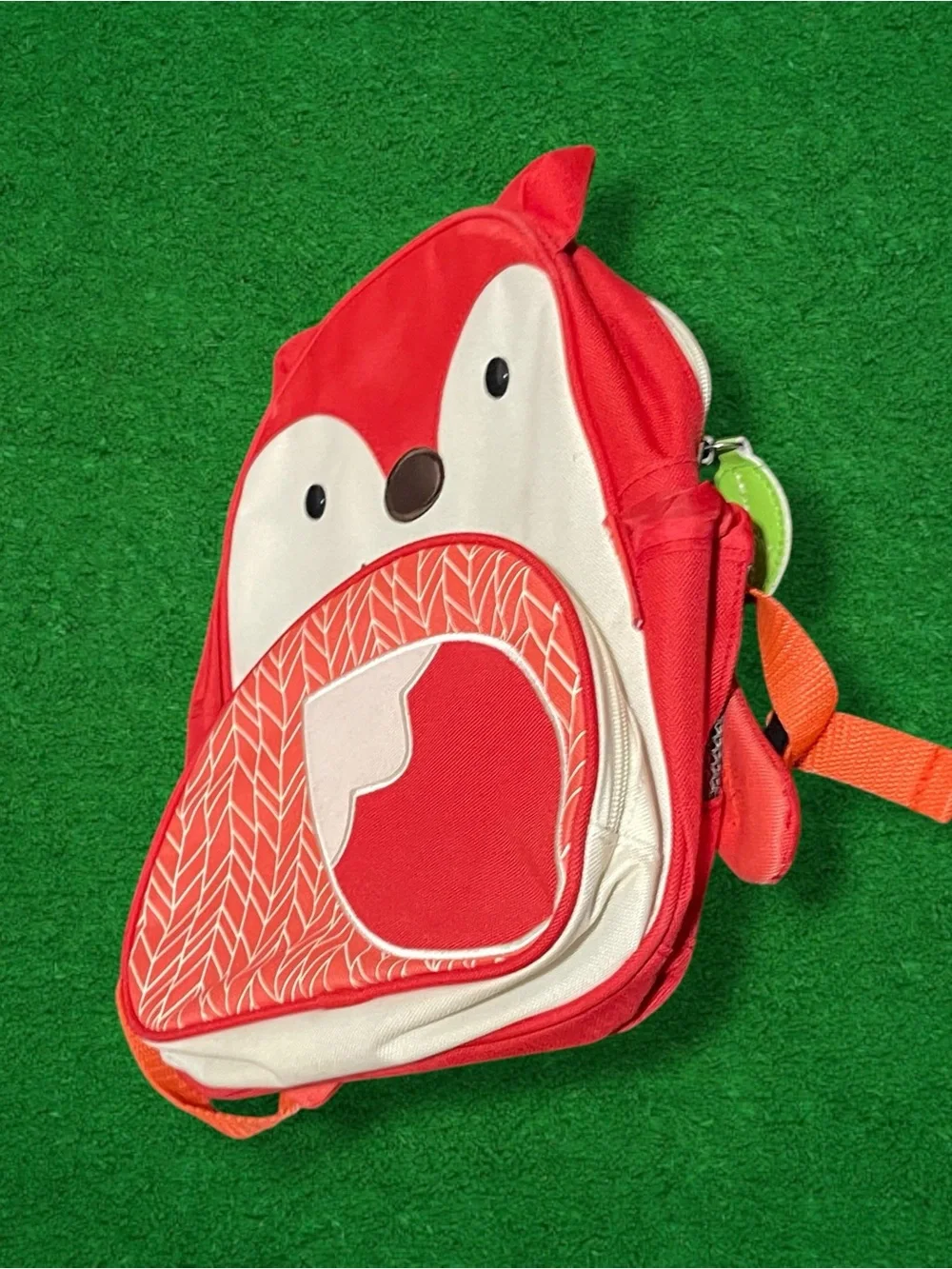 Skip Hop Zoo Little Kid Toddler Backpack Ferguson Fox Red Cream Cute PreK Bag